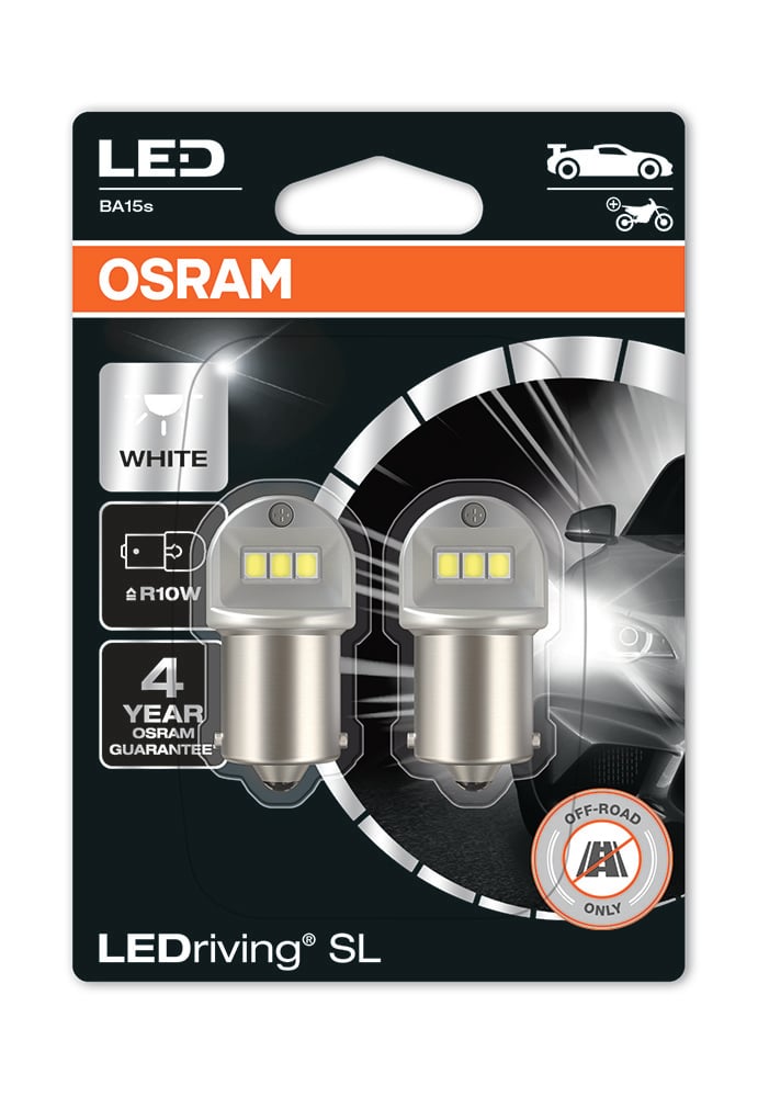LEDriving LEDlampa SL R10W – produktbild framifrån | OSRAM