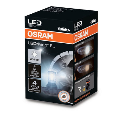 LEDriving LEDlampa SL PS19W – produktbild framifrån | OSRAM