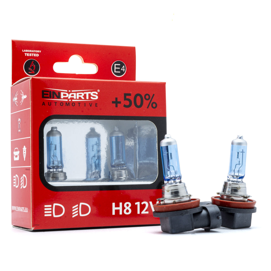 Halogenlampsats – H8 – 4300K – 9V - 16V – 35 W – PGJ19–1 – 2-pack