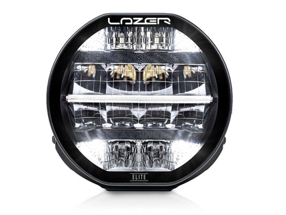 Lazer Sentinel Elite LED extraljus 7" Black Positionsljus – produktvy från sidan | Lazer