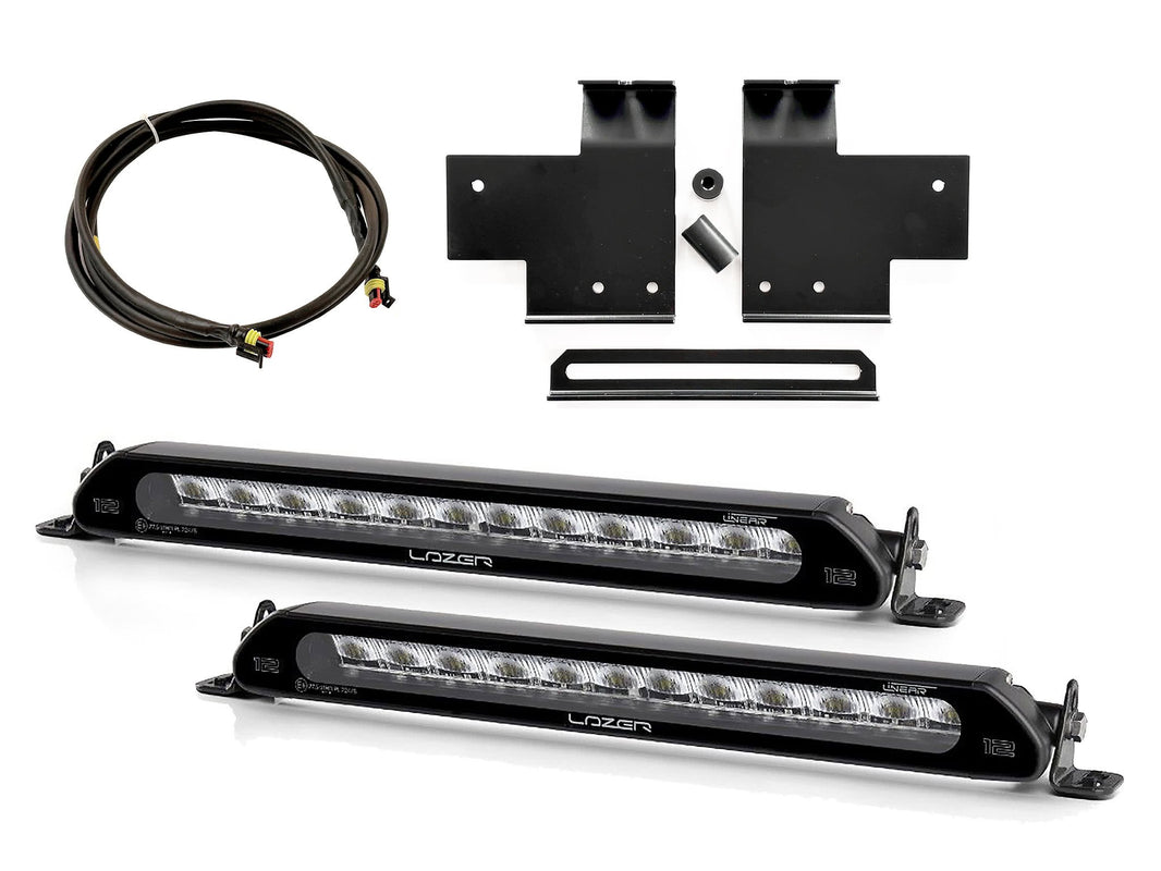 PT – Lazer Standard extraljussats till Scania NG frontlucka – produktbild framifrån | Lazer