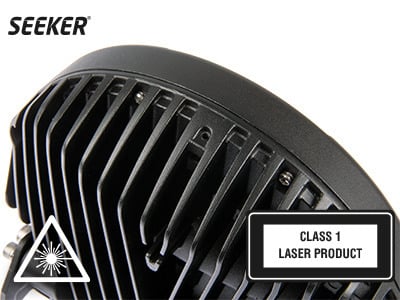 Seeker Extraljus Quantum 9 LED/LASER – måttspecifikation | Carlevel