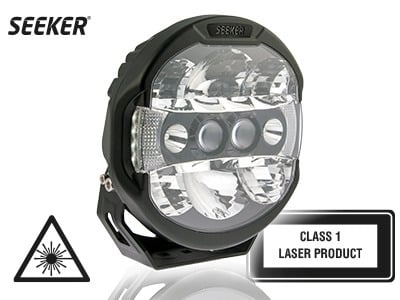 Seeker Extraljus Quantum 9 LED/LASER – produktvy från sidan | Carlevel
