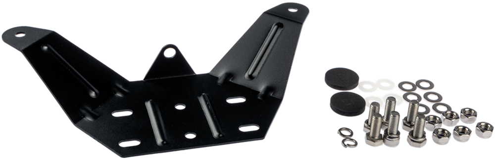 Blixtljusramp Optibeam Dark Phantom 400mm – måttspecifikation | Optibeam