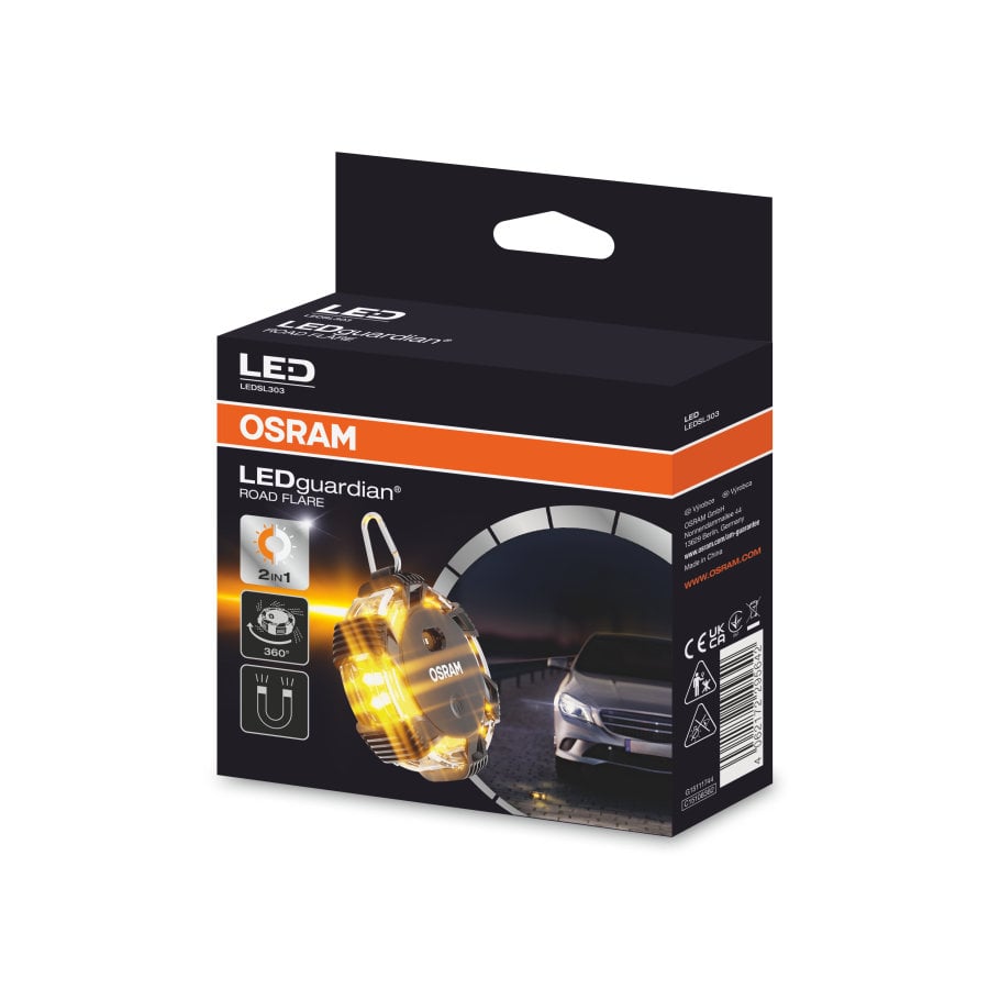 LEDguardian Road Flare – produktvy från sidan | OSRAM