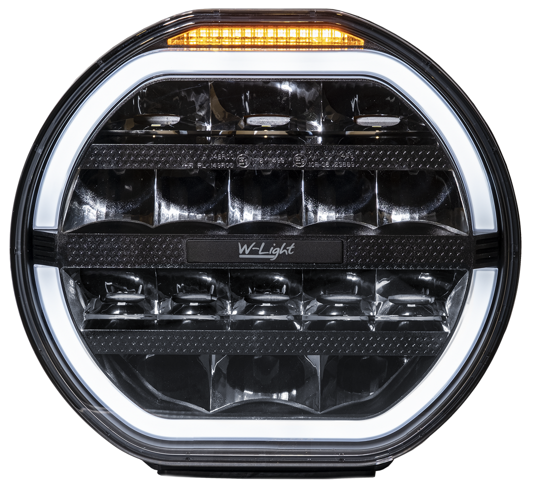 W – light Fury 9" 160w – produktbild framifrån | W-Light