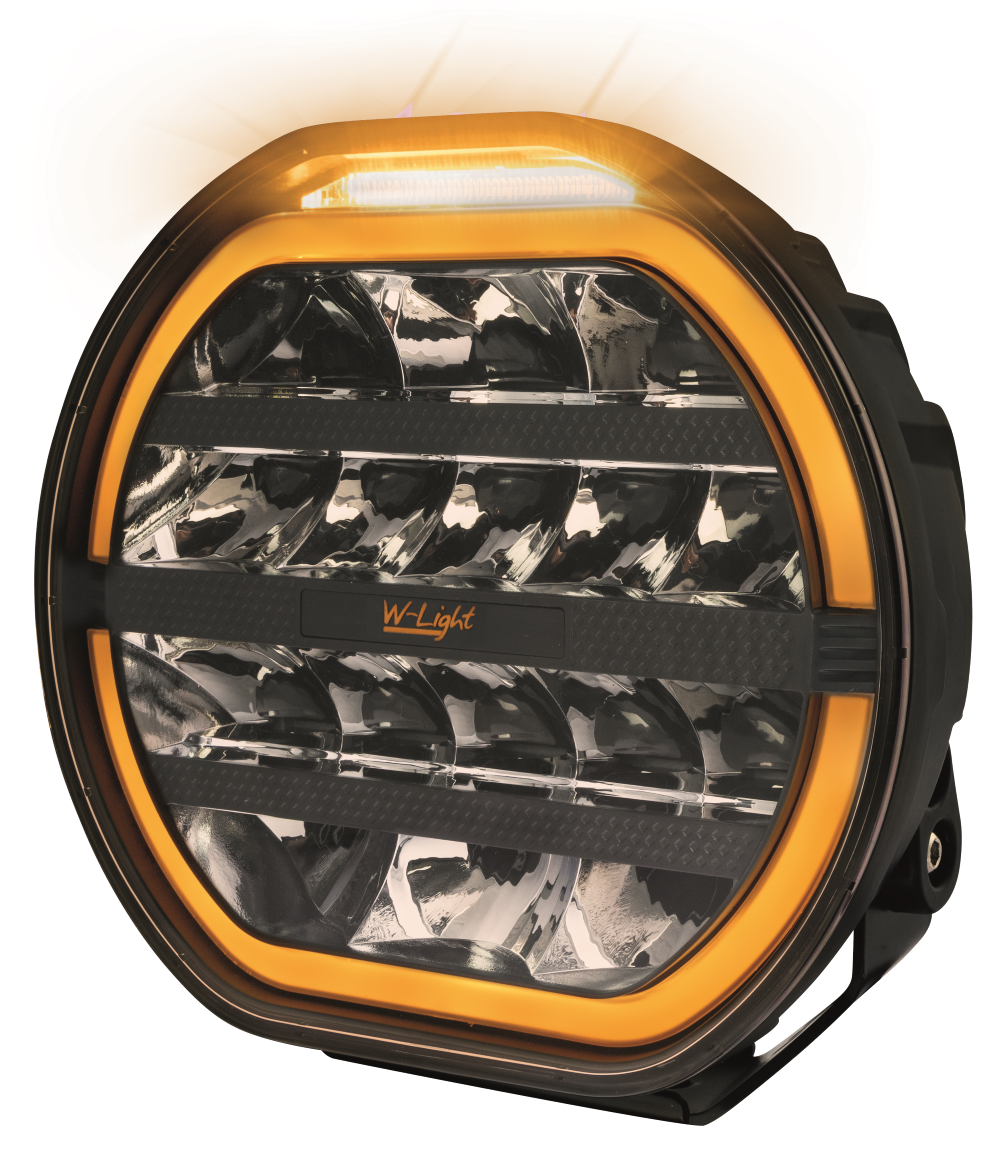 W – light Fury 9" 160w – produktvy från sidan | W-Light