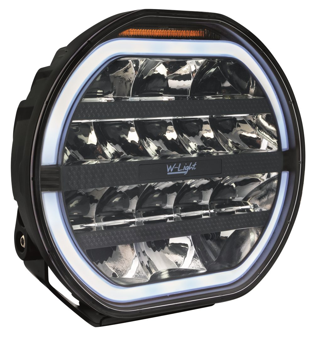 W – light Fury 9" 160w – måttspecifikation | W-Light