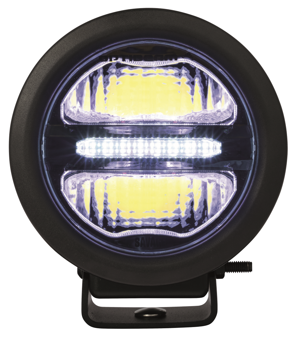 OPTIBEAM Extraljus Savage 5" – produktbild framifrån | Optibeam