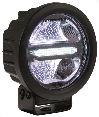 OPTIBEAM Extraljus Savage 5" – närbild detaljer | Optibeam