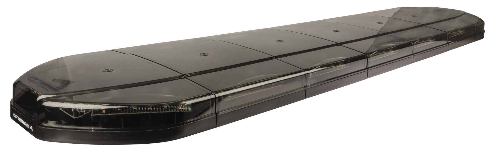 Blixtljusramp Optibeam Dark Phantom 1200mm – produktbild framifrån | Optibeam