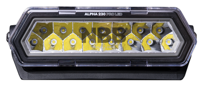 NBB Alpha 230 Pro LED extraljusramp – produktvy från sidan | NBB