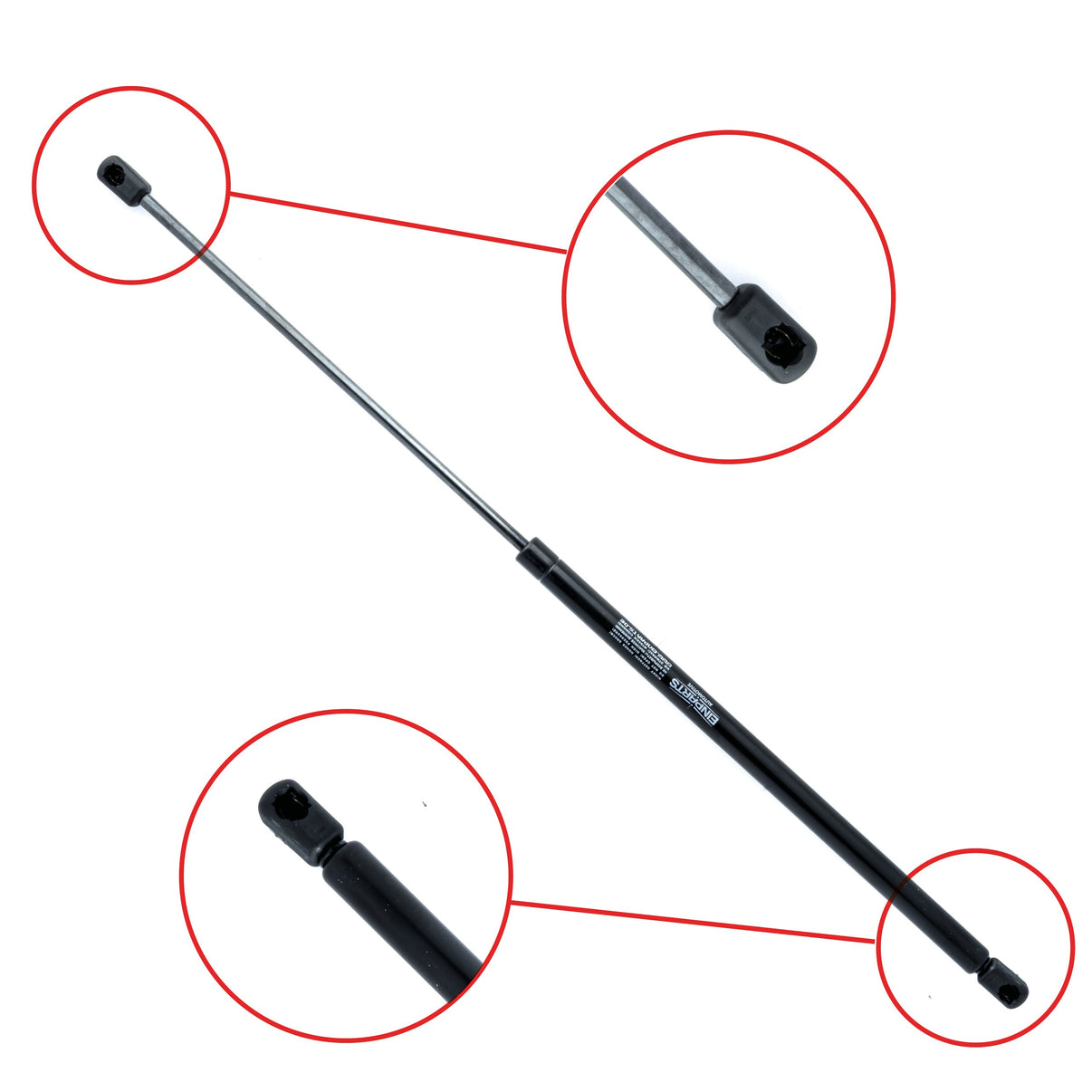 Gasfjäder till baklucka Land Rover Freelander Ln – 150 mm/ 676 N