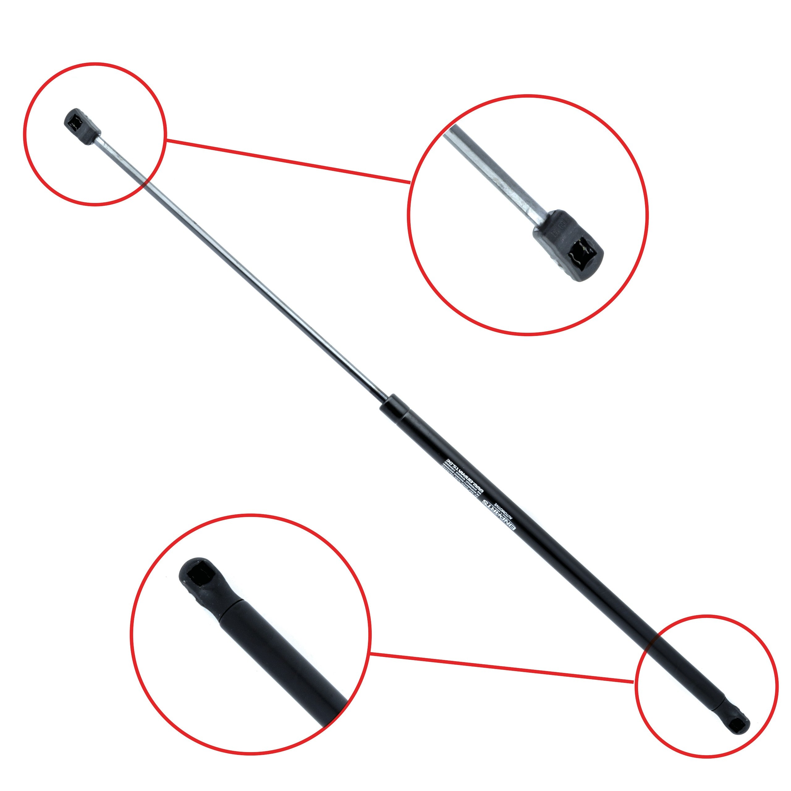 Gasfjäder till motorhuv Audi A6 C5/A6 C5 Avant m.fl. – 720 mm/ 280 N