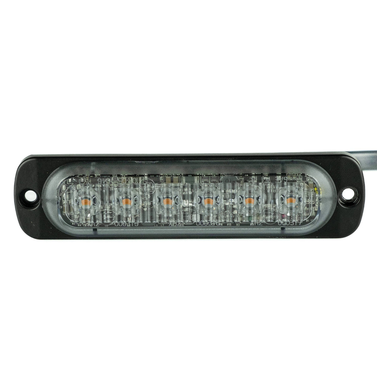 Optibeam Dark Phantom LM6 Blixtljus Orange – närbild detaljer | Optibeam