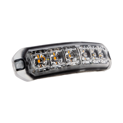 Blixtljus Optibeam FLEX LM6 Orange – produktbild framifrån | Optibeam
