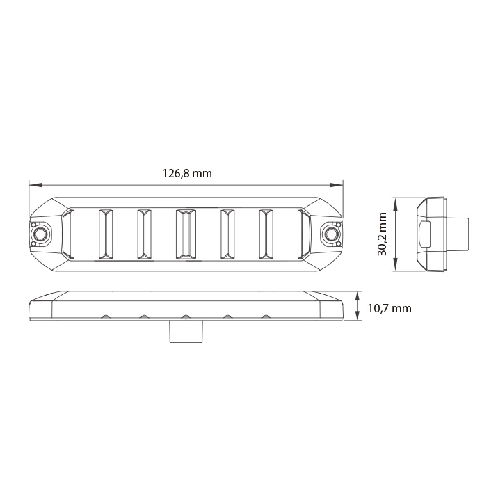 Blixtljus Optibeam FLEX LM6 Orange – förpackning och innehåll | Optibeam