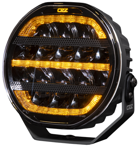 produktbild framifrån visande OZZ XR2 7" Black RAD5 – OZZ