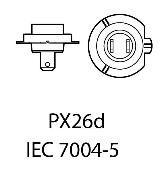 Halogenlampsats – H7 – 6000K – 9V - 16V – 55 W – 2-pack