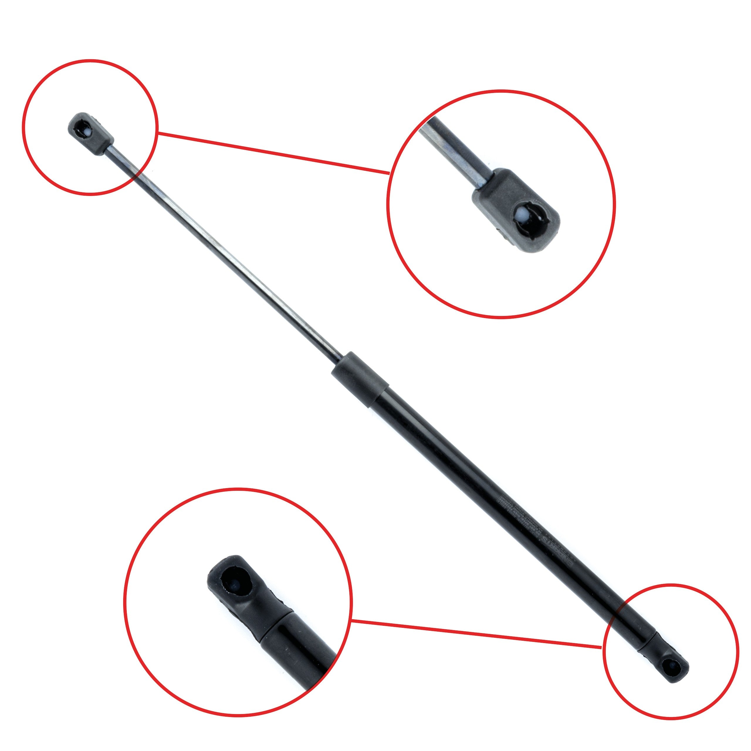 Gasfjäder till baklucka Audi A4 B6 Avant – 502 mm/ 530 N