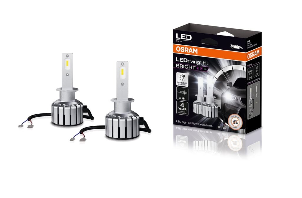 LEDriving HL BRIGHT H1 – produktbild framifrån | OSRAM