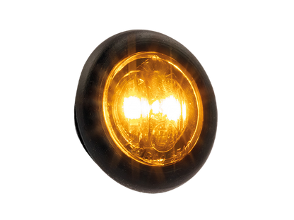Positionsljus, Optibeam Dark Phantom, 181AME ,Gul – produktbild framifrån | Optibeam