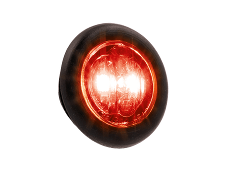 Positionsljus, Optibeam Dark Phantom, 181RME ,Röd – produktbild framifrån | Optibeam