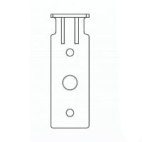 närbild på detaljer och material av Lampsarg EU38 Vertical – LEA