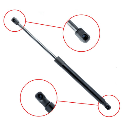 Gasfjäder till baklucka VW Golf V – 450 mm/ 535 N – Svart