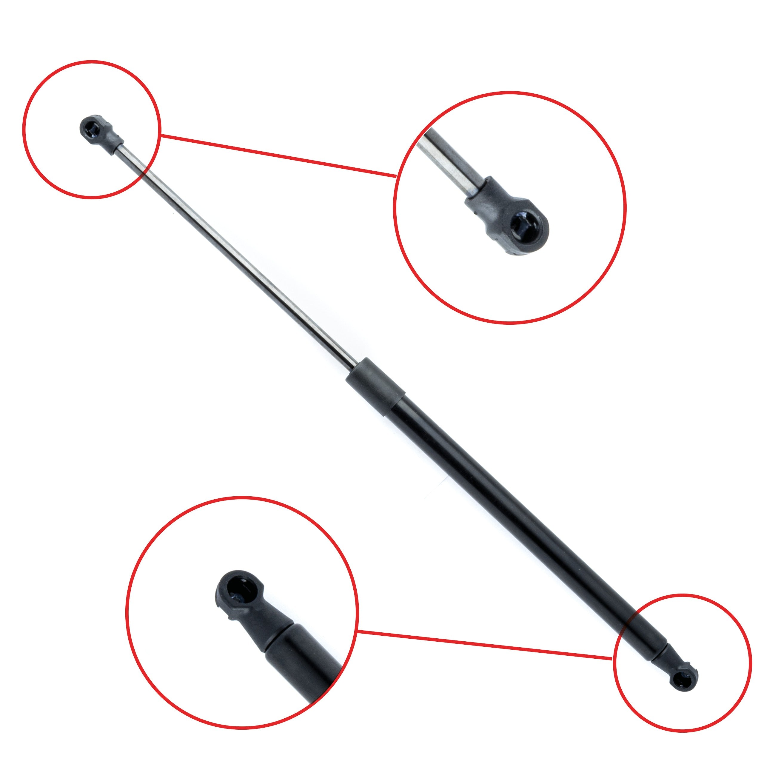 Gasfjäder till baklucka Audi A4 B7 Avant – 490 mm/ 530 N