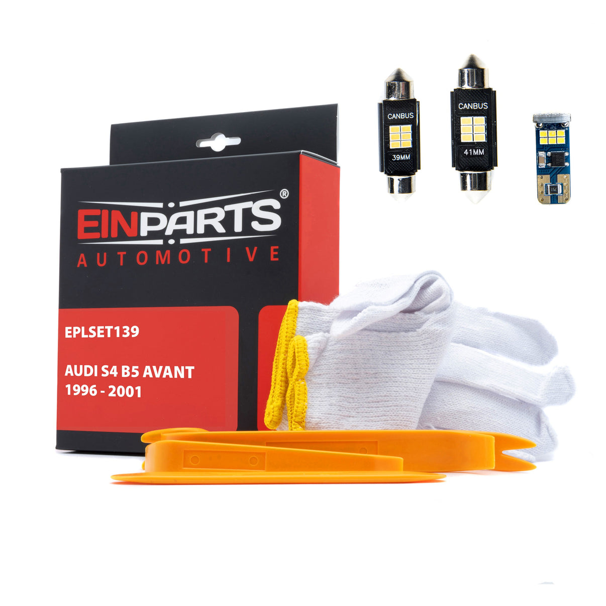 LED-interiörbelysning Audi S4 B5 Avant – 6000K