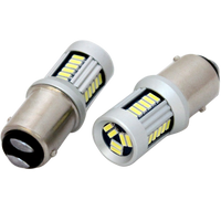BAY15D – 1157 30SMD 12 – 24V Vit/Vit – produktbild framifrån | Xenonkungen