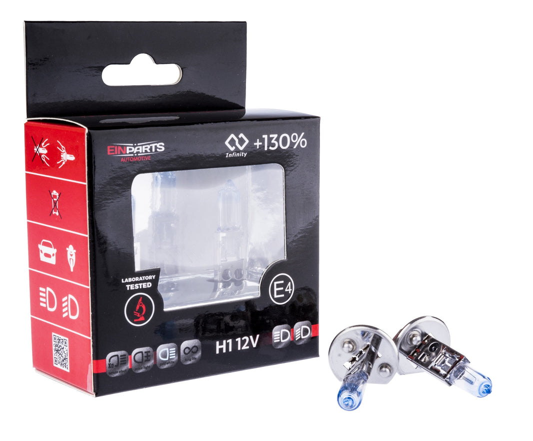 Halogenlampsats – H1 – 5000K – 9V - 16V – 55 W – 2-pack