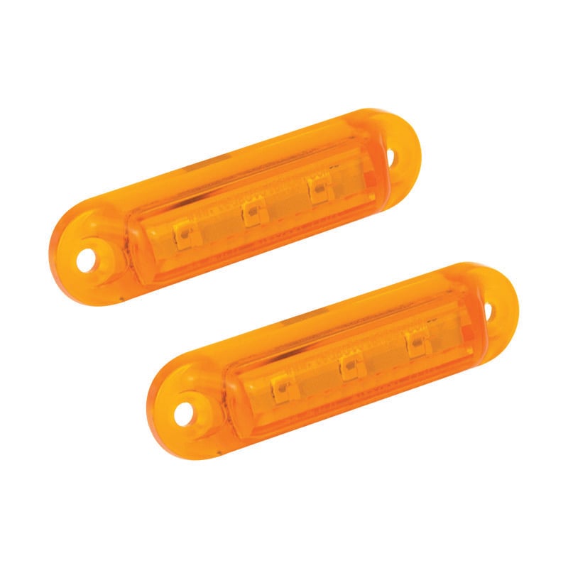 24V Sidomarkeringsljus 16A24 3 – LED (2 – Pack) 58x16mm - Carlevel AB - Fordon och delar > Fordonsdelar > Belysning