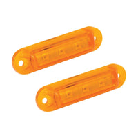 24V Sidomarkeringsljus 16A24 3 – LED (2 – Pack) 58x16mm - Carlevel AB - Fordon och delar > Fordonsdelar > Belysning