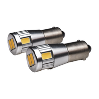 produktbild framifrån visande BA9S – T4W Led 6smd – 9 – 14v – Carlevel