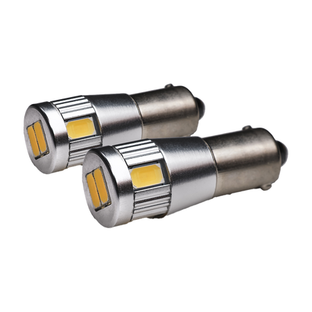 produktbild framifrån visande BA9S – T4W Led 6smd – 9 – 14v – Carlevel
