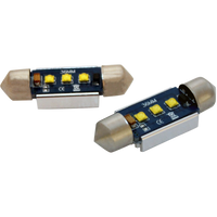 produktbild framifrån visande 36mm – C5W Super Canbus Cree LED – Carlevel