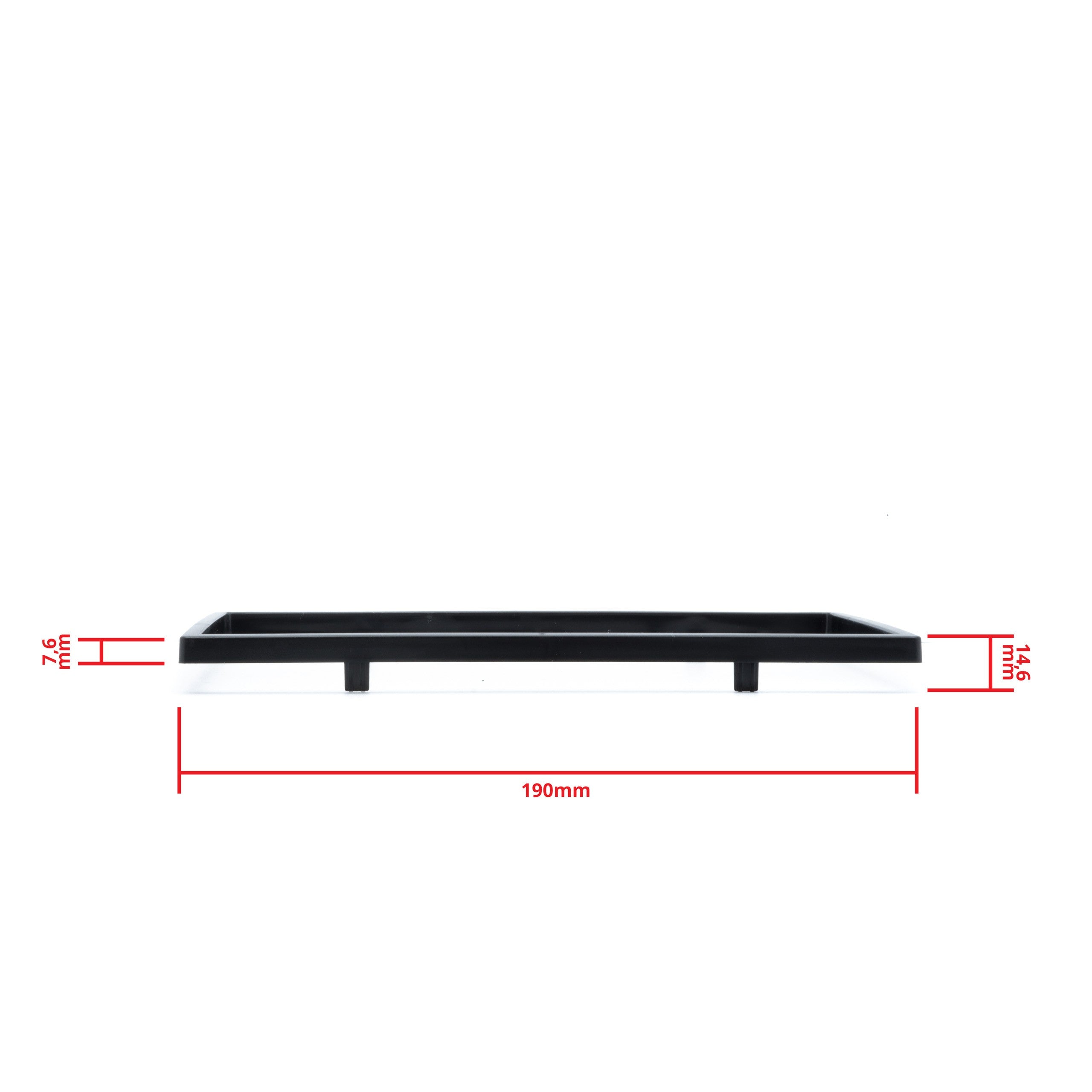 2-DIN-bilstereo – Svart – 9V - 16V