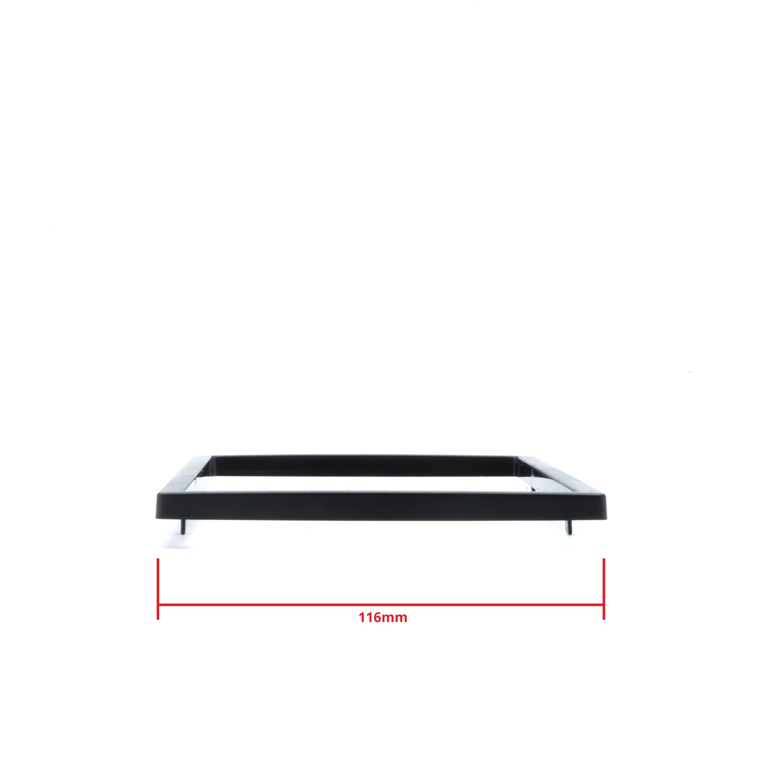 2-DIN-bilstereo – Svart – 9V - 16V