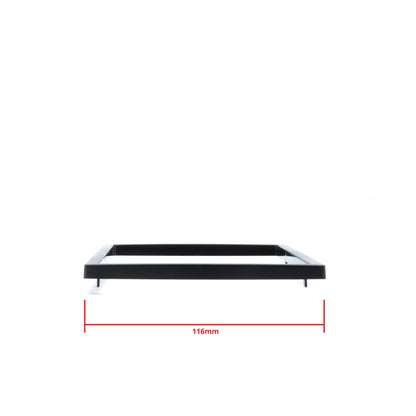 2-DIN-bilstereo – Svart – 9V - 16V