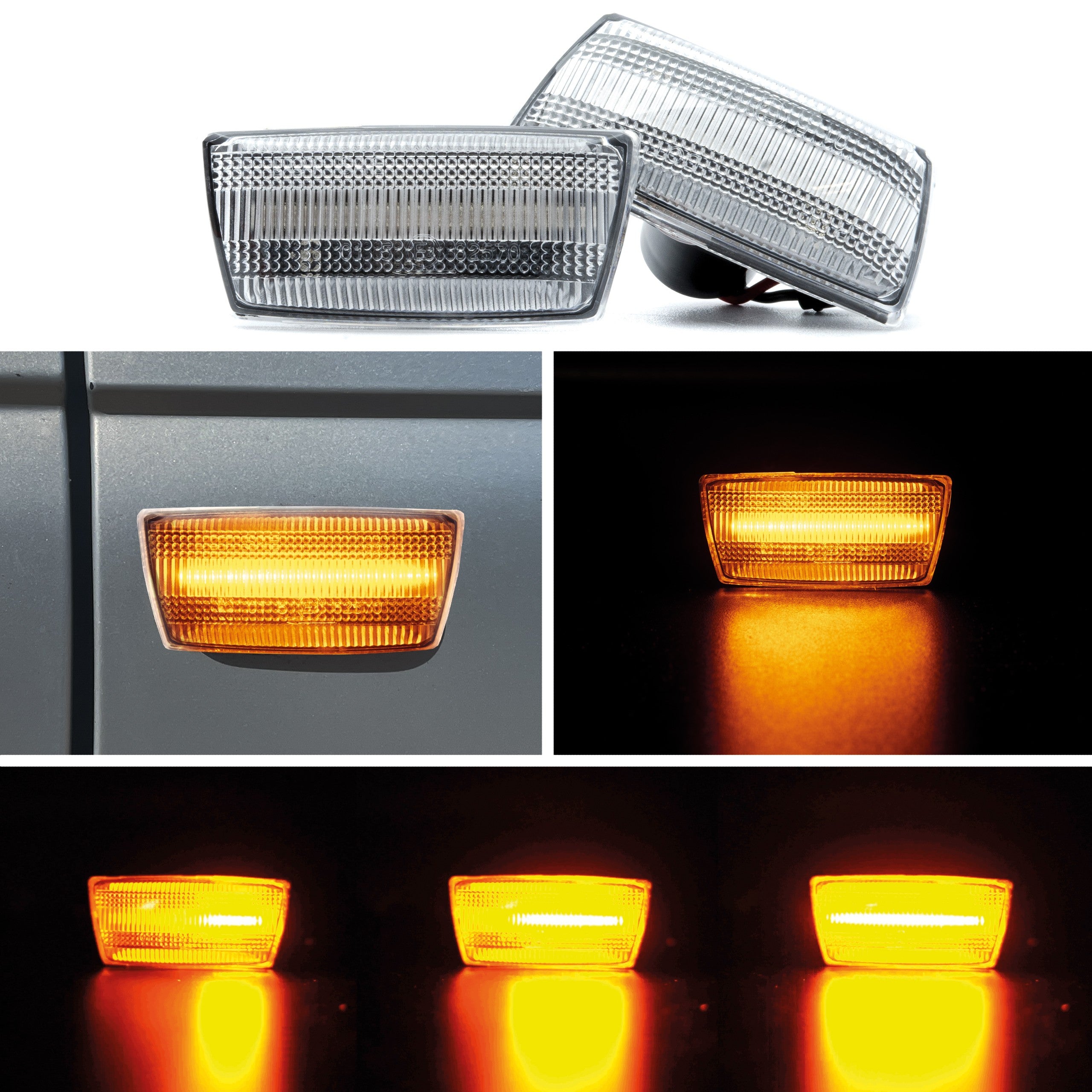Dynamisk LED-blinkers Opel Adam/Astra H m.fl.