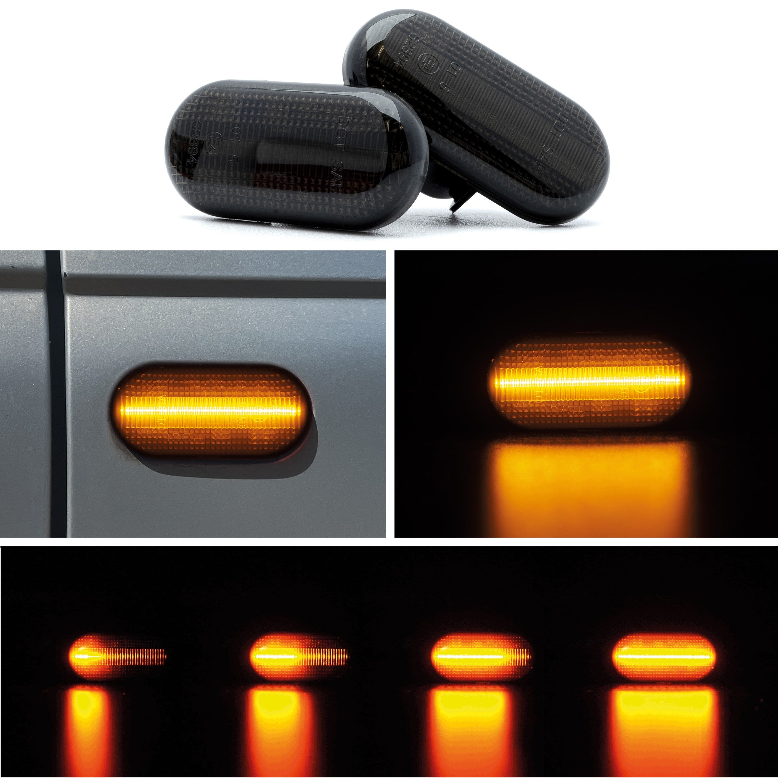 Dynamisk LED-blinkers Nissan Interstar/Kubistar 08. m.fl.
