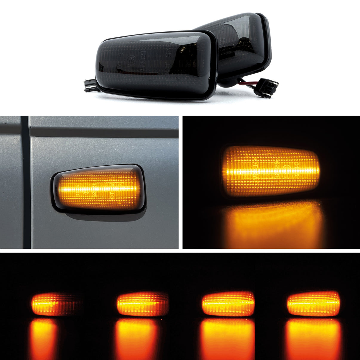 Dynamisk LED-blinkers Peugeot Partner I/Expert I m.fl.