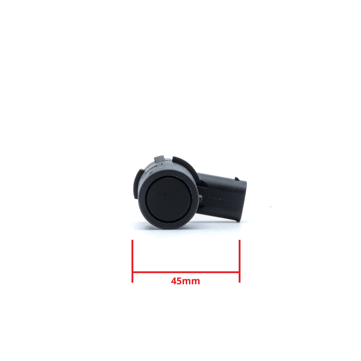 PDC-parkeringssensor – Svart – ultraljudssensor – 1 sensorer – 47 × 23 mm