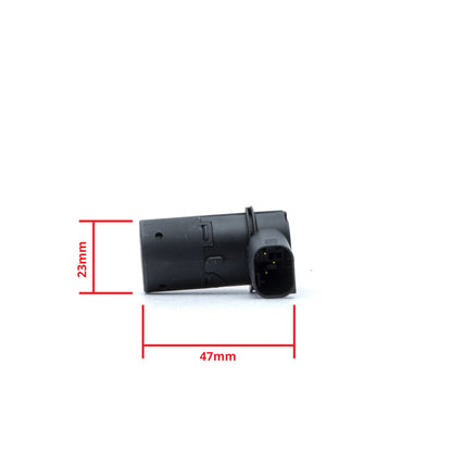 PDC-parkeringssensor – Svart – ultraljudssensor – 1 sensorer – 47 × 23 mm
