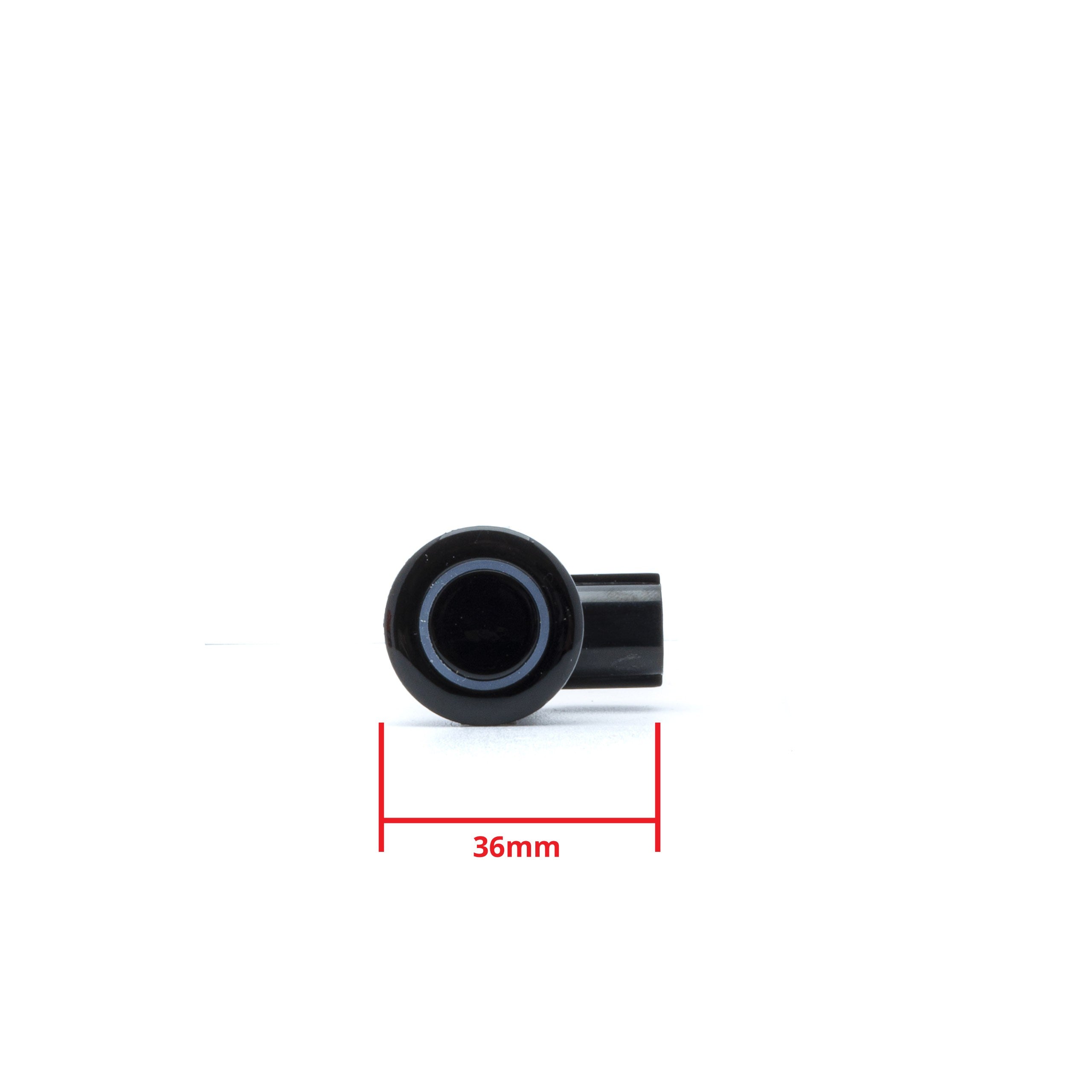 PDC-parkeringssensor – Svart – ultraljudssensor – 1 sensorer – 36 × 25 mm