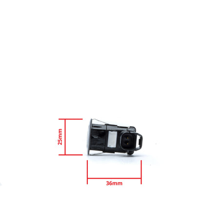 PDC-parkeringssensor – Svart – ultraljudssensor – 1 sensorer – 36 × 25 mm