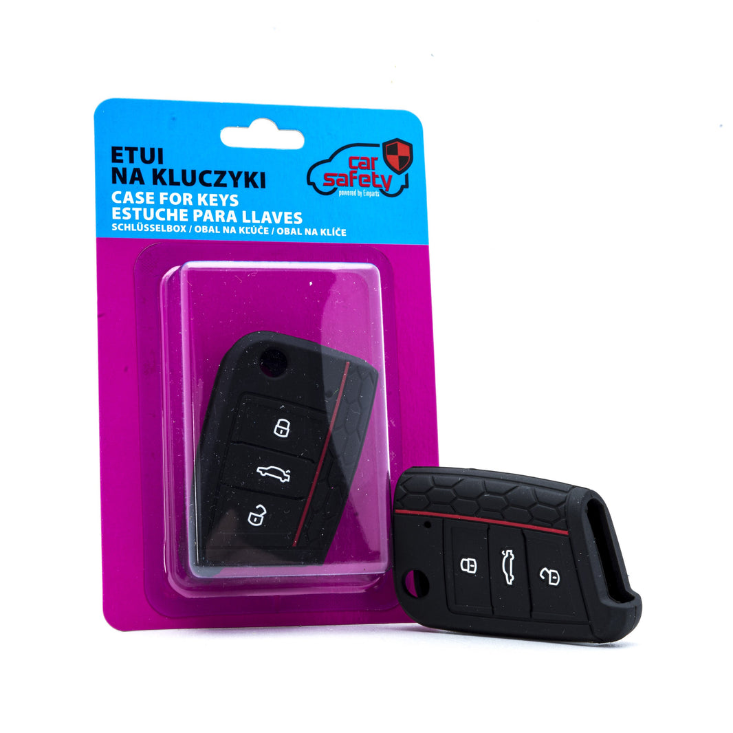 Bilnyckelskal Seat Ateca/Leon m.fl. – Svart