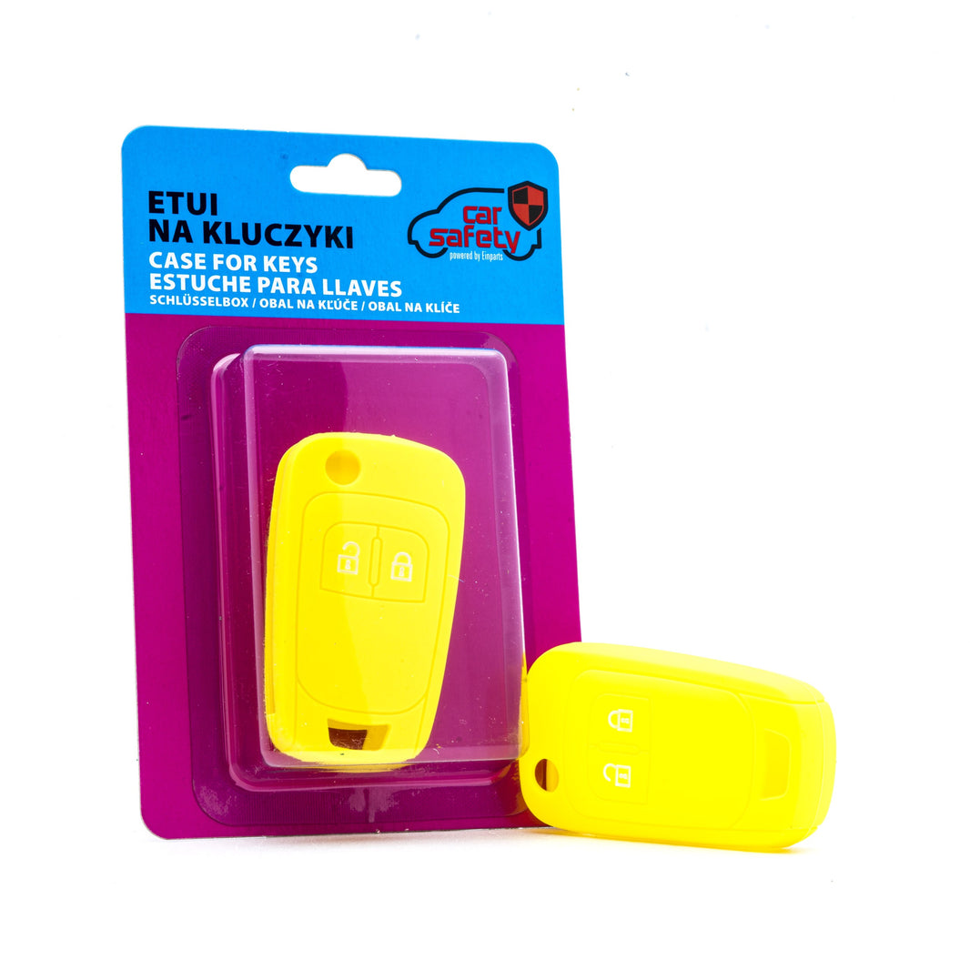 Bilnyckelskal Chevrolet Aveo/Cruze m.fl. – Gul